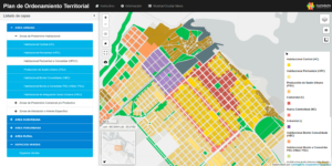 Visor web del Plan de Ordenamiento Territorial del Municipio de Villa Constitución