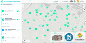 No Demuelan Buenos Aires: cartografía colaborativa para la memoria urbana
